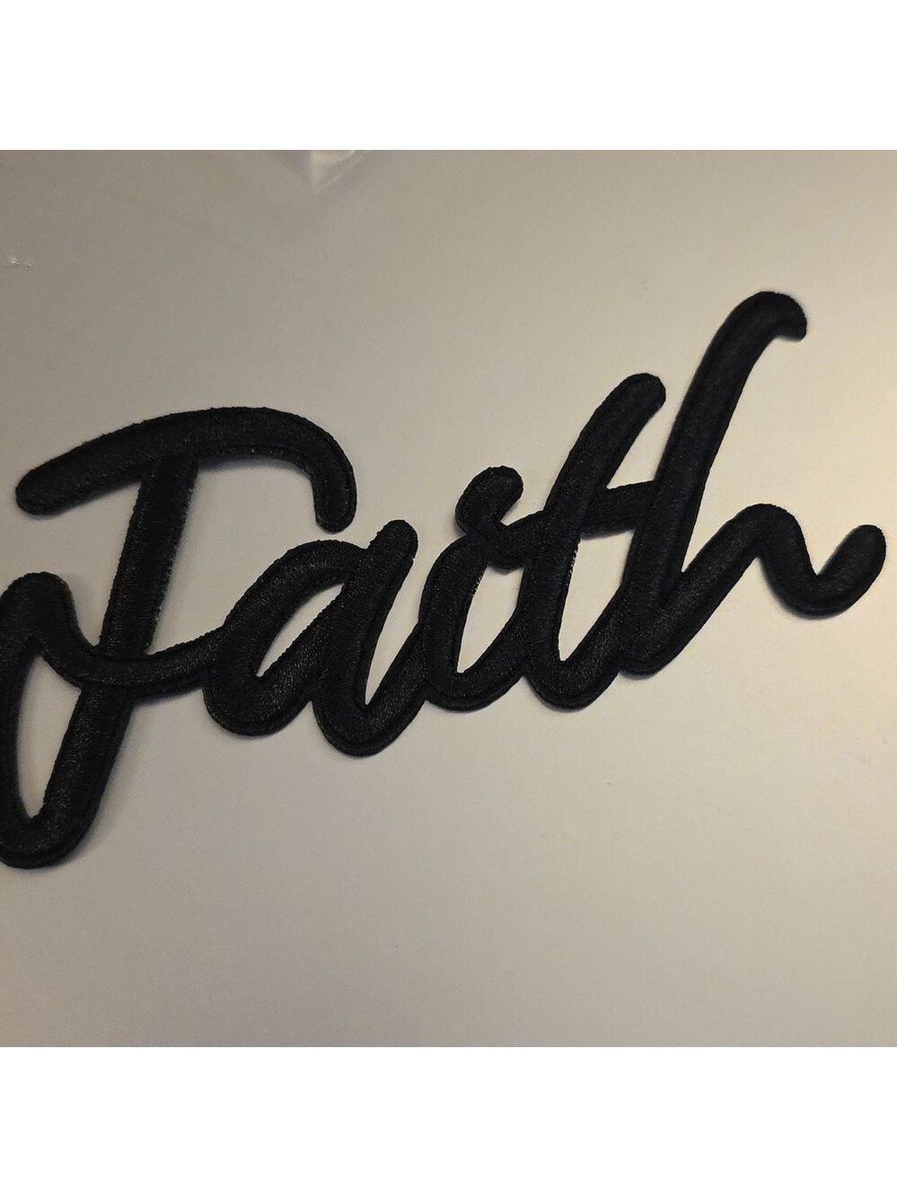 Iron On Patch Faith